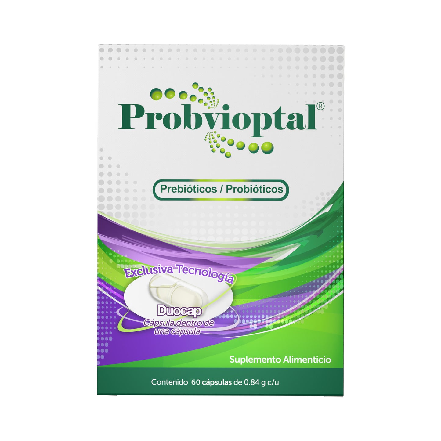 Probvioptal® 60 Cápsulas Charola con 24 Piezas