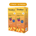 Vitalica® KIDS 250ml - 2 Pack Caja con 12 piezas
