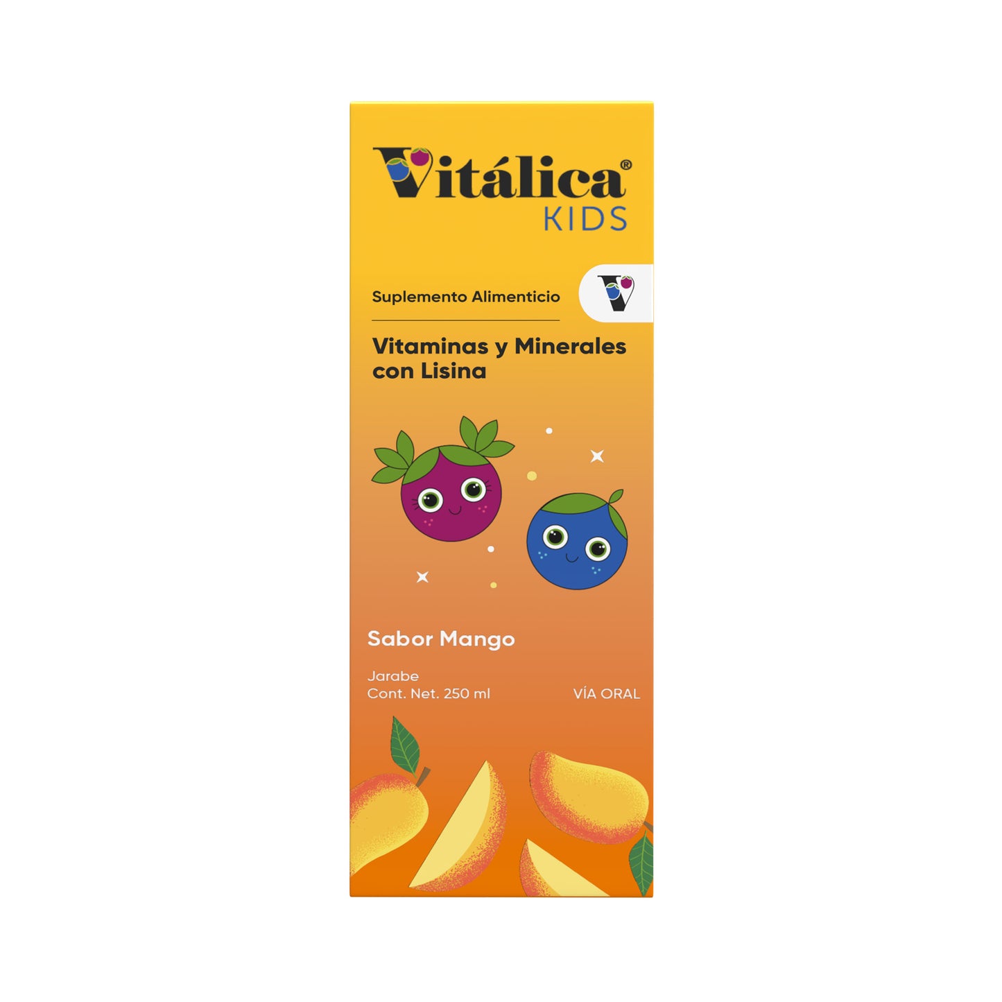 Vitalica® KIDS 250ml Caja con 6 Piezas