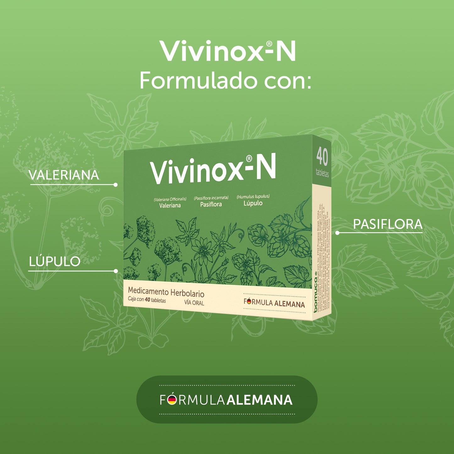 Vivinox®-N 40 Tabletas