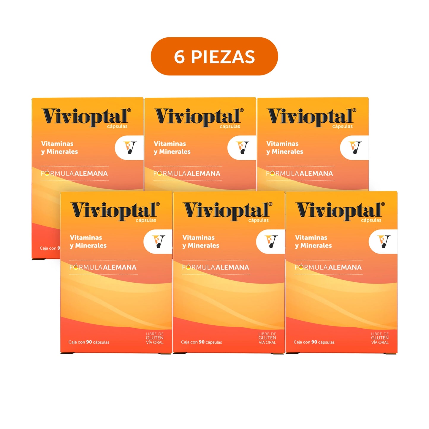 Vivioptal® 90 Cápsulas Caja con 6 Piezas